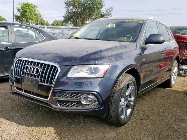 WA1WGAFP7DA065079 - 2013 AUDI Q5 PRESTIG GRAY photo 2