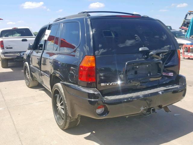 1GKDS13S972283435 - 2007 GMC ENVOY BLACK photo 3