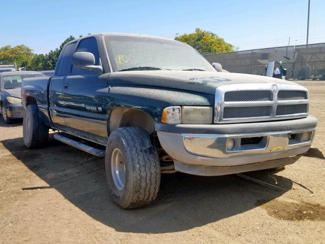 1B7HC13Y8WJ208437 - 1998 DODGE RAM 1500 GREEN photo 1