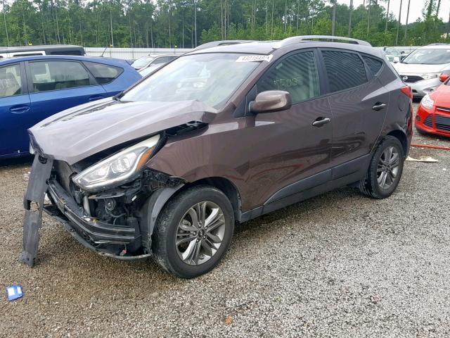 KM8JU3AG2FU994332 - 2015 HYUNDAI TUCSON LIM GRAY photo 2