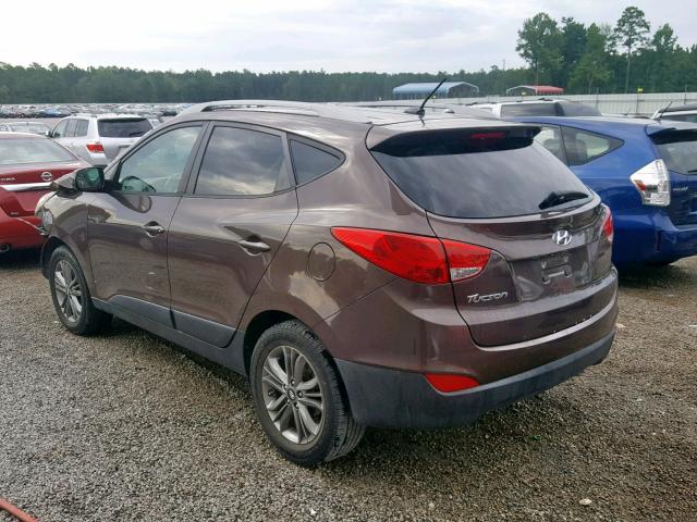 KM8JU3AG2FU994332 - 2015 HYUNDAI TUCSON LIM GRAY photo 3