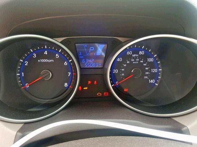 KM8JU3AG2FU994332 - 2015 HYUNDAI TUCSON LIM GRAY photo 8