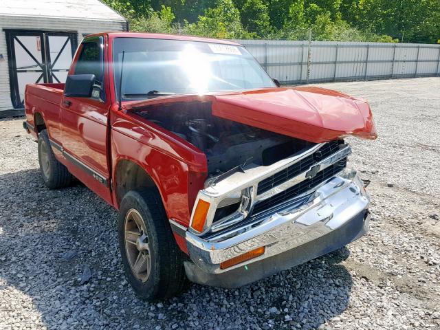 1GCCS14R1N2130628 - 1992 CHEVROLET S TRUCK S1 RED photo 1