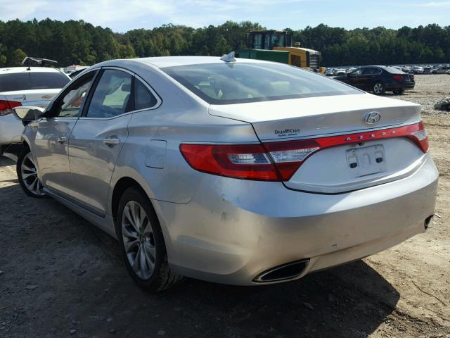 KMHFG4JG6DA246099 - 2013 HYUNDAI AZERA SILVER photo 3