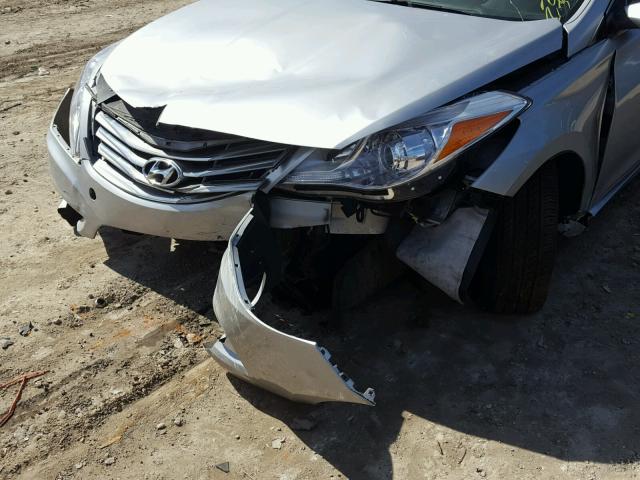 KMHFG4JG6DA246099 - 2013 HYUNDAI AZERA SILVER photo 9