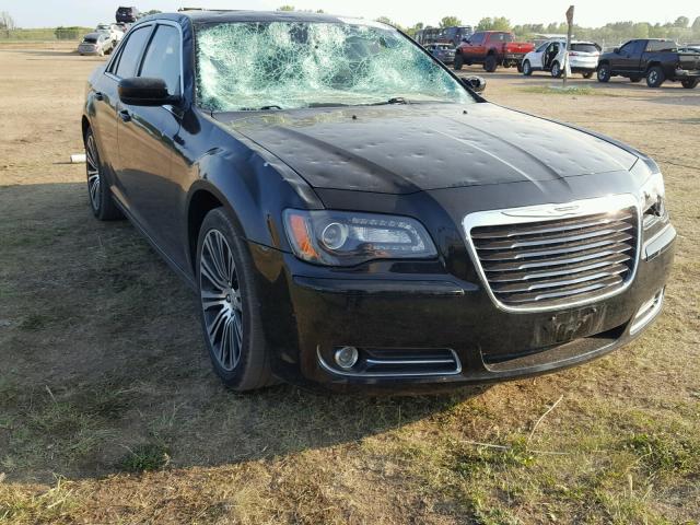 2C3CCABGXEH119024 - 2014 CHRYSLER 300 S BLACK photo 1