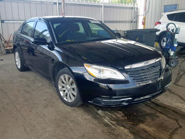 1C3BC1FB6BN551042 - 2011 CHRYSLER 200 TOURIN BLACK photo 1