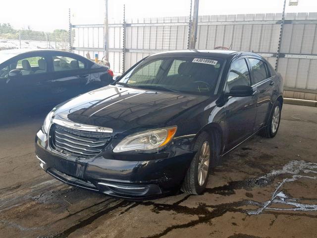 1C3BC1FB6BN551042 - 2011 CHRYSLER 200 TOURIN BLACK photo 2