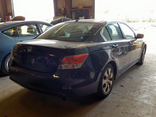 1HGCP26818A148859 - 2008 HONDA ACCORD EXL BLACK photo 4