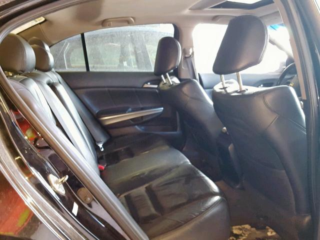 1HGCP26818A148859 - 2008 HONDA ACCORD EXL BLACK photo 6