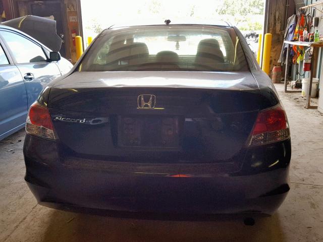 1HGCP26818A148859 - 2008 HONDA ACCORD EXL BLACK photo 9