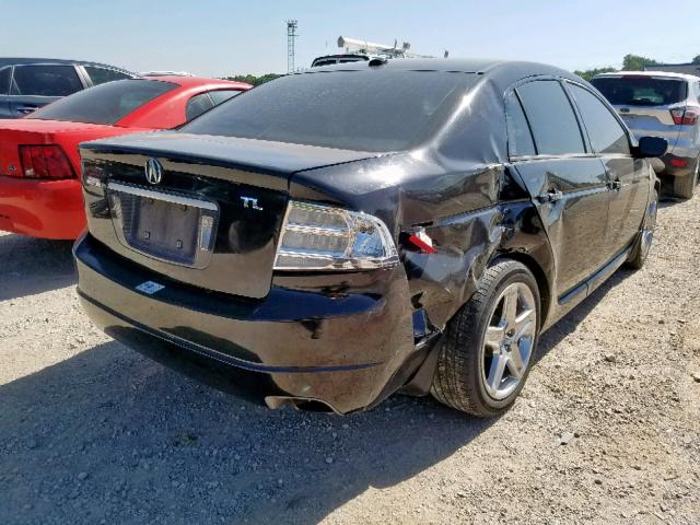 19UUA66296A028071 - 2006 ACURA 3.2TL BLACK photo 4