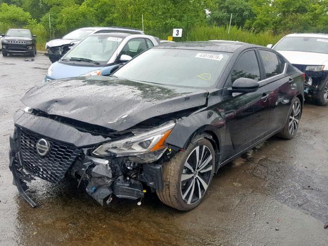 1N4BL4CV7KC155330 - 2019 NISSAN ALTIMA SR BLACK photo 2