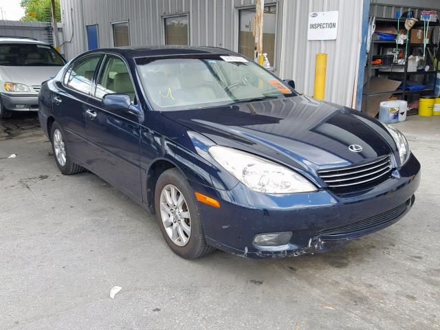 JTHBF30G536001330 - 2003 LEXUS ES 300 BLUE photo 1