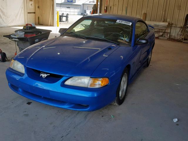 1FAFP42X3WF220560 - 1998 FORD MUSTANG GT BLUE photo 2