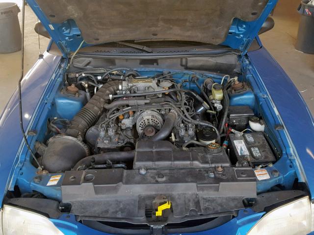 1FAFP42X3WF220560 - 1998 FORD MUSTANG GT BLUE photo 7