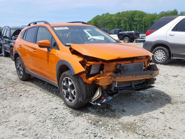 JF2GTABC4JH265737 - 2018 SUBARU CROSSTREK ORANGE photo 1