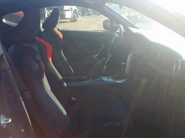 JF1ZNAA11F9708788 - 2015 TOYOTA SCION FR-S BLUE photo 5