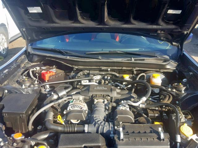 JF1ZNAA11F9708788 - 2015 TOYOTA SCION FR-S BLUE photo 7