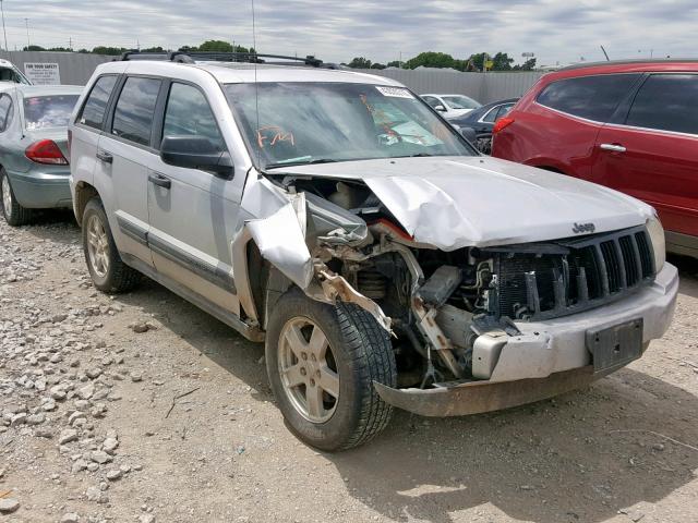 1J4HR48N55C517522 - 2005 JEEP GRAND CHER SILVER photo 1