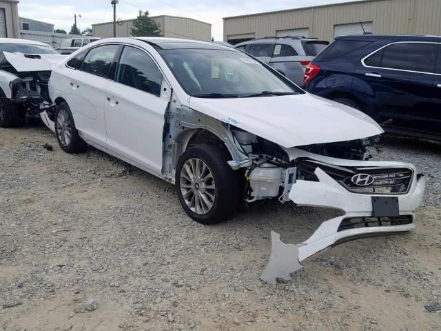 5NPE34AF9FH107275 - 2015 HYUNDAI SONATA SPO WHITE photo 1