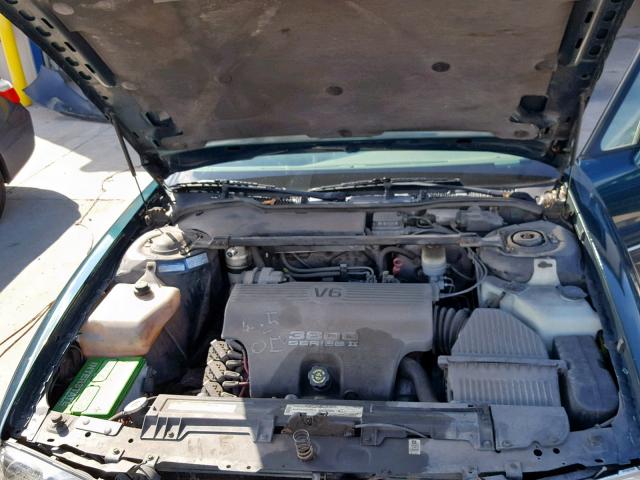 1G2HX52K3WH213629 - 1998 PONTIAC BONNEVILLE GREEN photo 7