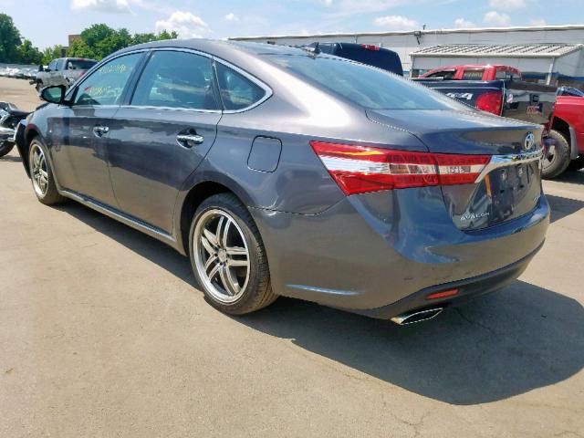 4T1BK1EB4FU184469 - 2015 TOYOTA AVALON XLE GRAY photo 3