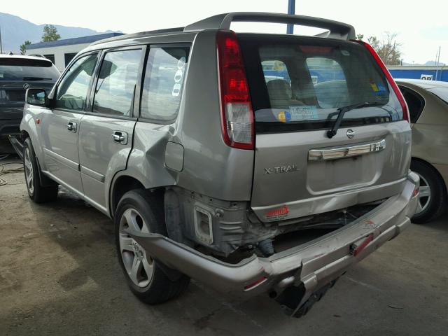 JN1BT05AX2W704730 - 2002 NISSAN X-TRAIL TAN photo 3