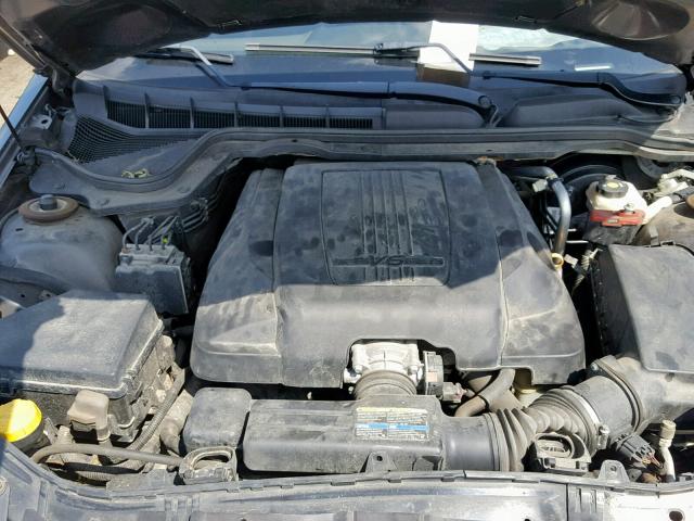 6G2ER57789L206200 - 2009 PONTIAC G8 GRAY photo 7