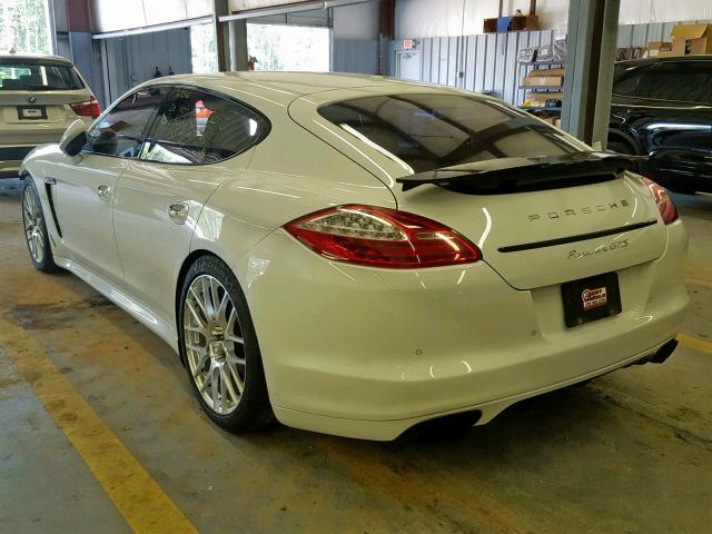 WP0AF2A74DL075749 - 2013 PORSCHE PANAMERA G WHITE photo 3