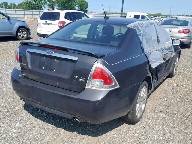 3FAHP02117R189326 - 2007 FORD FUSION SEL GRAY photo 4