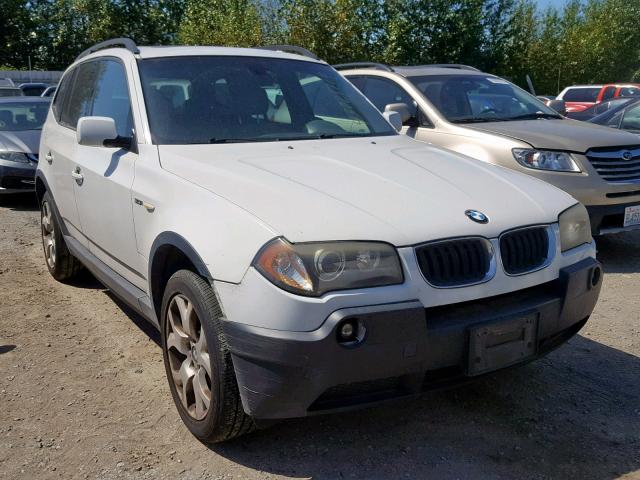 WBXPA93464WA66334 - 2004 BMW X3 3.0I WHITE photo 1