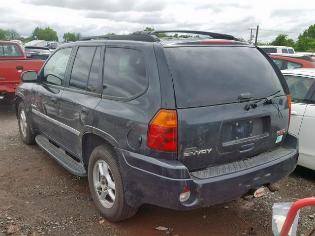 1GKDT13S762120021 - 2006 GMC ENVOY BLACK photo 3