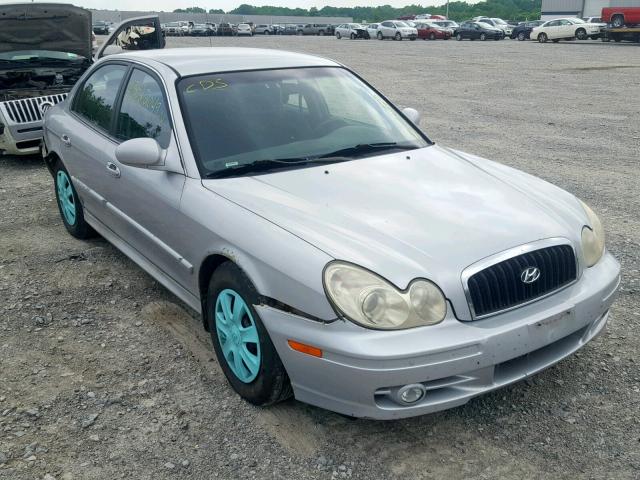 KMHWF25S34A970581 - 2004 HYUNDAI SONATA GL GRAY photo 1