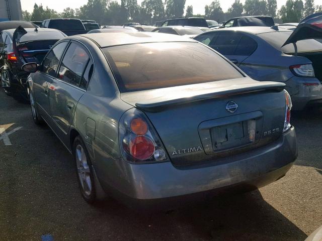 1N4BL11D32C109258 - 2002 NISSAN ALTIMA SE GREEN photo 3