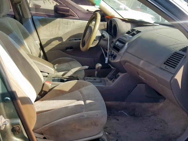 1N4BL11D32C109258 - 2002 NISSAN ALTIMA SE GREEN photo 5