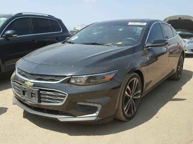 1G1ZH5SX7GF345081 - 2016 CHEVROLET MALIBU PRE 黑色 照片 2