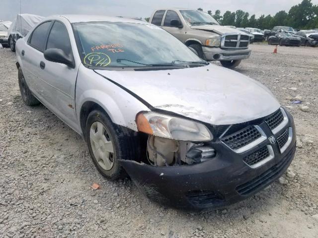 1B3EL36X64N389093 - 2004 DODGE STRATUS SE SILVER photo 1