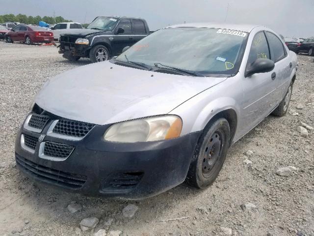 1B3EL36X64N389093 - 2004 DODGE STRATUS SE SILVER photo 2