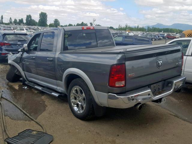 1C6RD7NT8CS244180 - 2012 DODGE RAM 1500 L GRAY photo 3