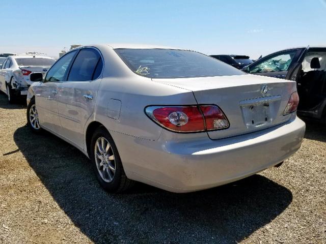 JTHBF30GX20023891 - 2002 LEXUS ES 300 SILVER photo 3