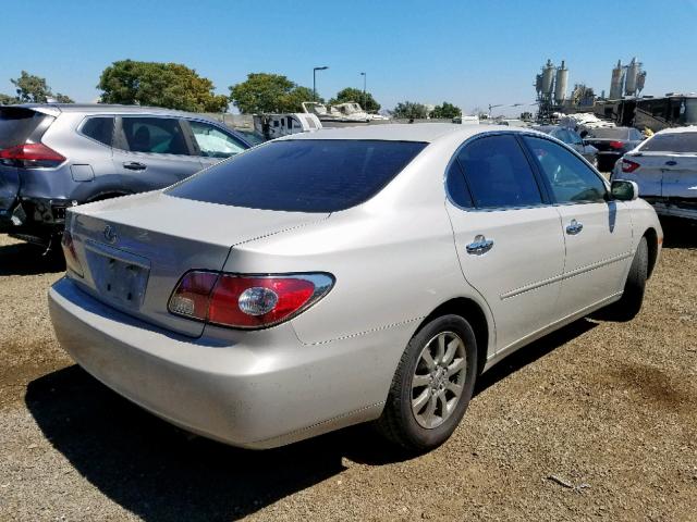 JTHBF30GX20023891 - 2002 LEXUS ES 300 SILVER photo 4