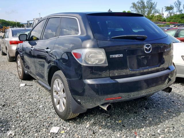 JM3ER293680208410 - 2008 MAZDA CX-7 BLACK photo 3