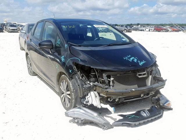 3HGGK5H88FM746204 - 2015 HONDA FIT EX BLACK photo 1