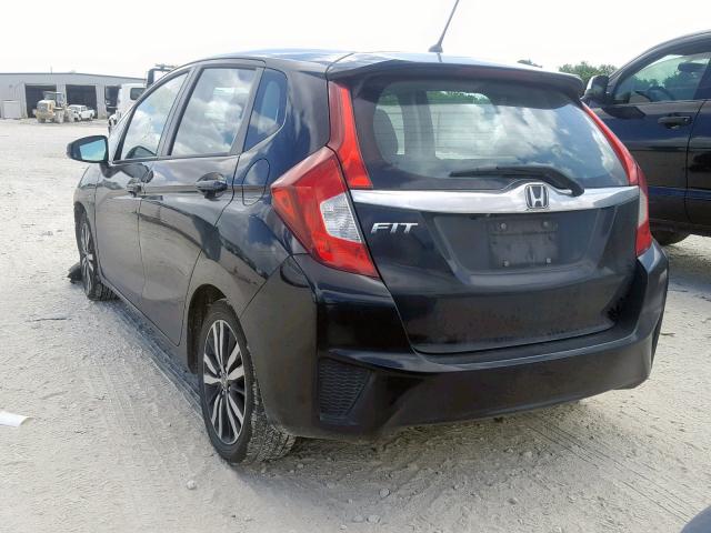 3HGGK5H88FM746204 - 2015 HONDA FIT EX BLACK photo 3