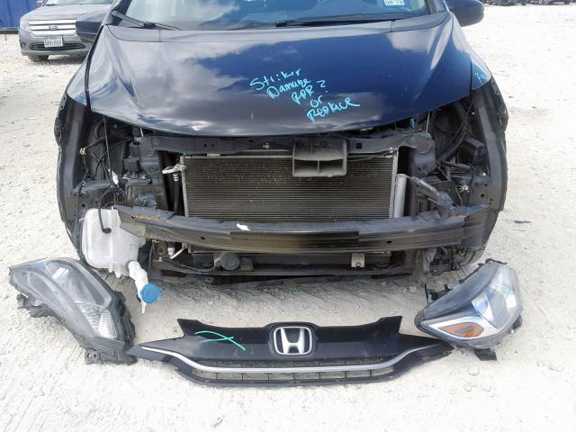 3HGGK5H88FM746204 - 2015 HONDA FIT EX BLACK photo 9