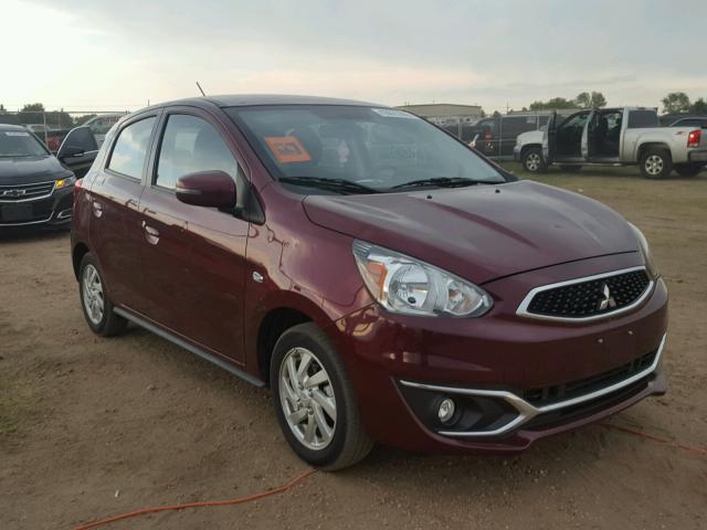 ML32A4HJ7HH015475 - 2017 MITSUBISHI MIRAGE SE RED photo 1