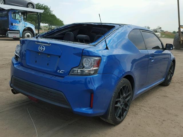 JTKJF5C71GJ024135 - 2016 TOYOTA SCION TC 蓝色 照片 4