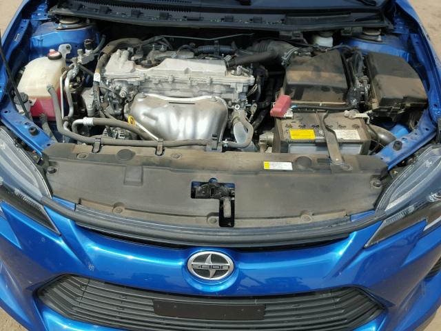 JTKJF5C71GJ024135 - 2016 TOYOTA SCION TC 蓝色 照片 7