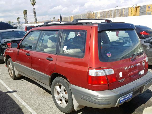 JF1SF65511H759294 - 2001 SUBARU FORESTER S Qırmızı foto 3